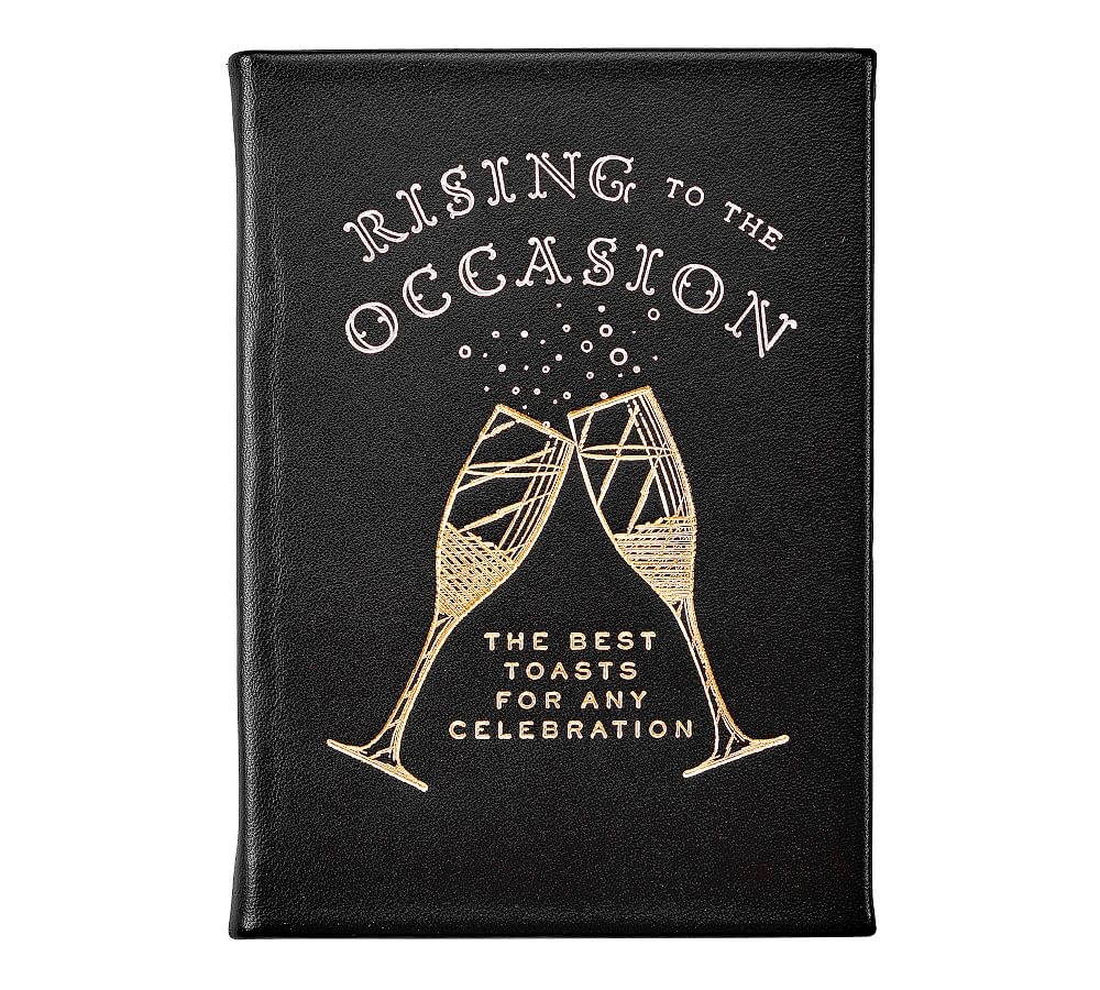 Rising To The Occasion Leather Book, Black - Image 0