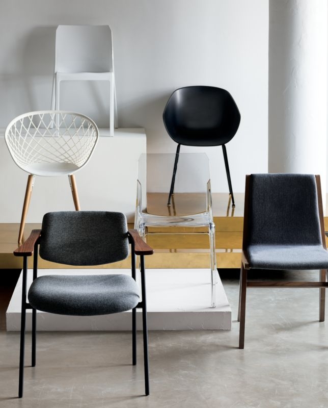 Warren Grey Chair - Image 1