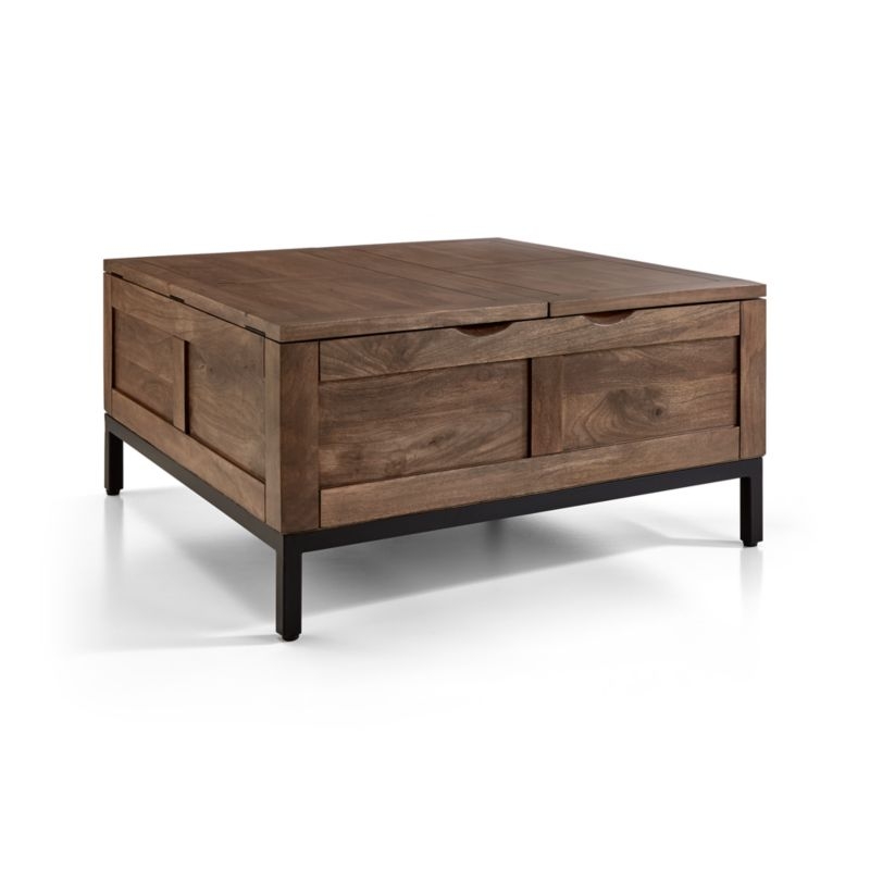 Tucker Grey Square Trunk - Image 3