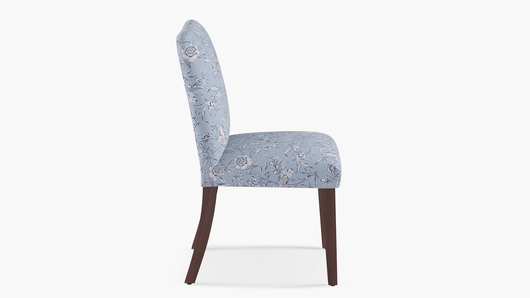 Classic Dining Chair, Blue Aviary, Espresso - Image 2