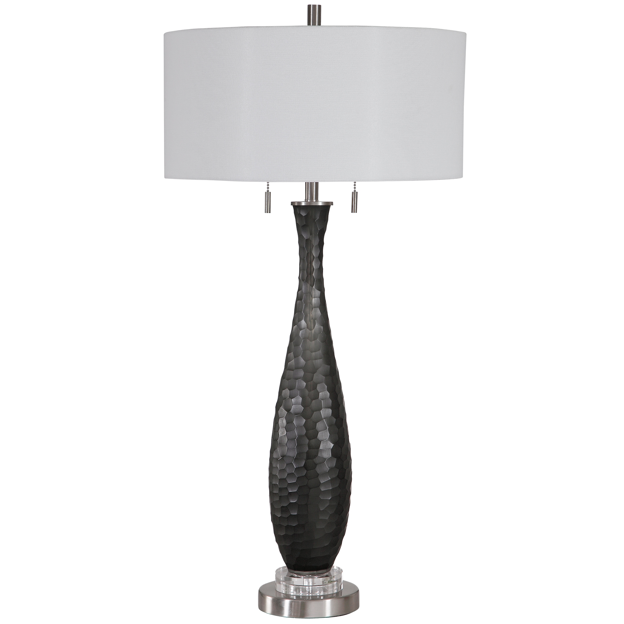 Jothan Frosted Black Table Lamp - Image 6