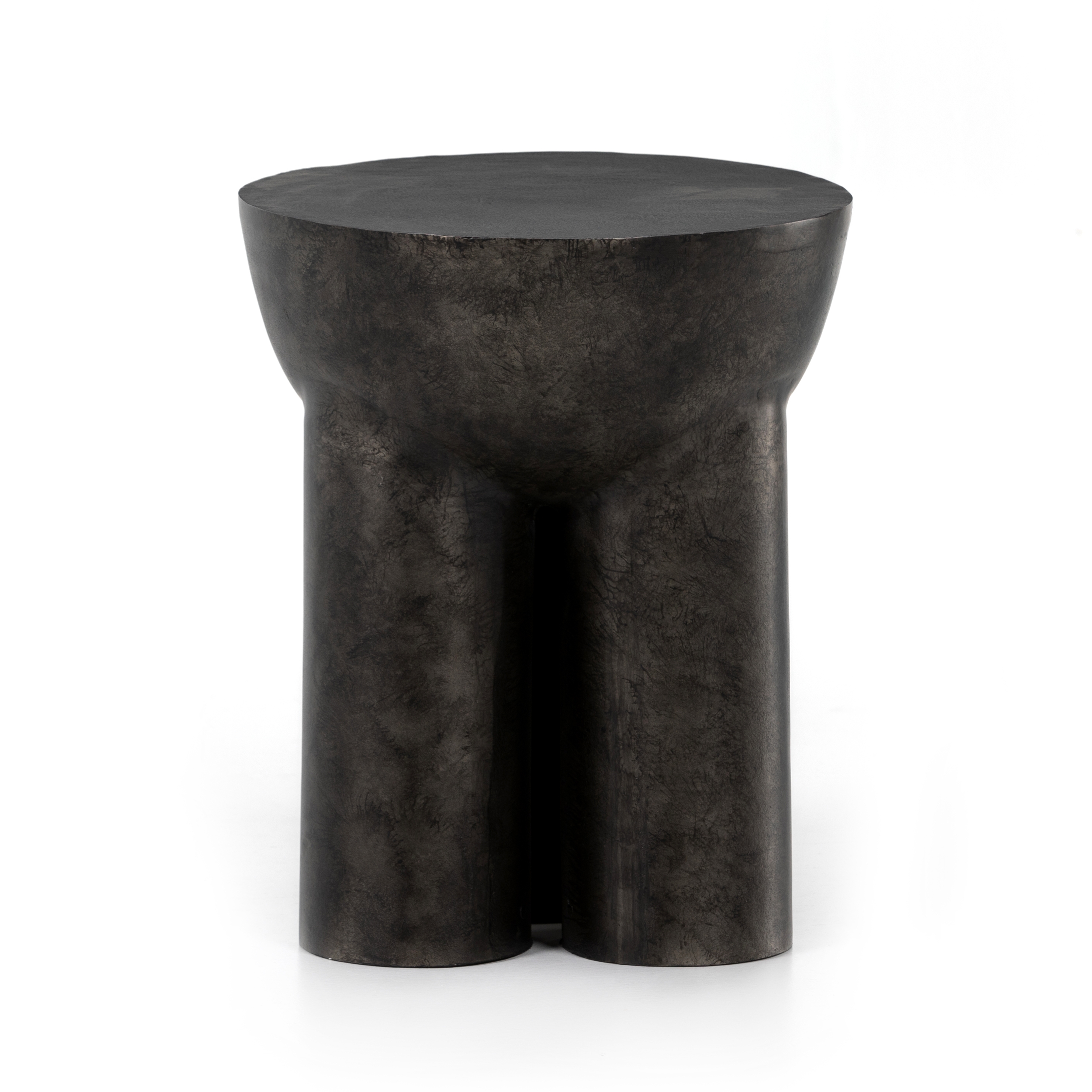 Sante End Table-Raw Black - Image 2