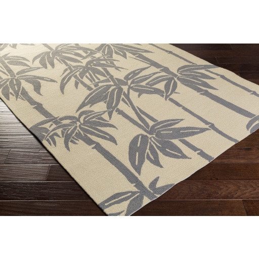 Bondi Beach Gray Outdoor 9' x 12' Handmade Rug - Image 1
