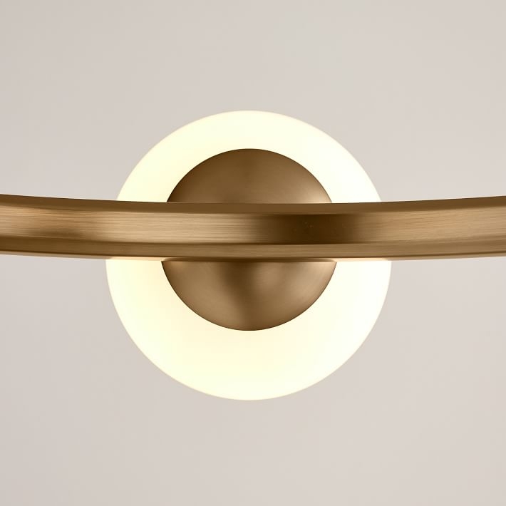 Hayes Chandelier, 5 Lights, Light Bronze - Image 3