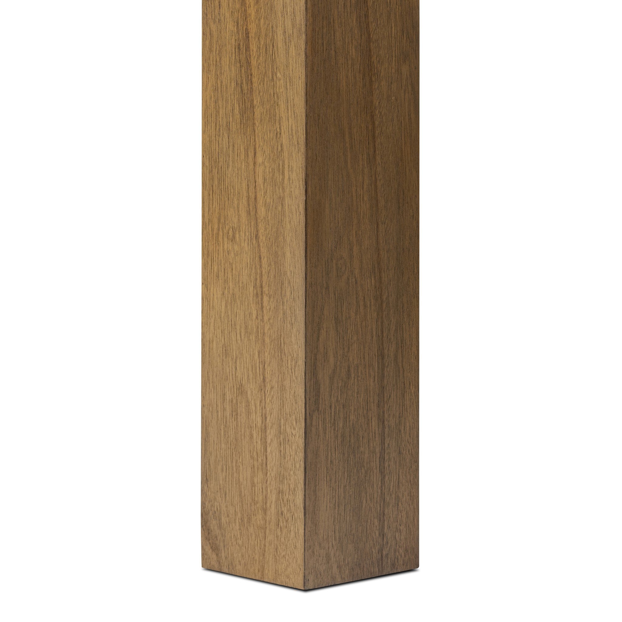 Emeli Dining Table 84" - Tawny Rubberwood Veneer - Image 8