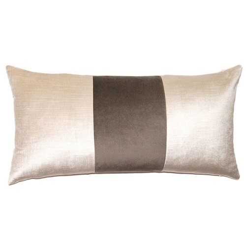 Square Feathers Stone Feathers Pillow Size: 22" x 22" - Image 0