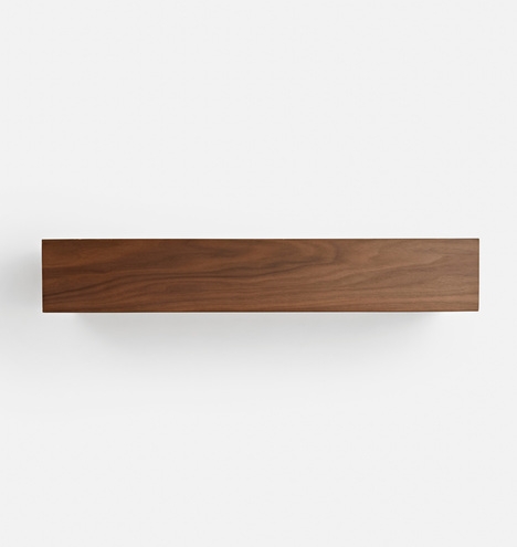 Floating Wood Shelf with 4" Height - Image 1