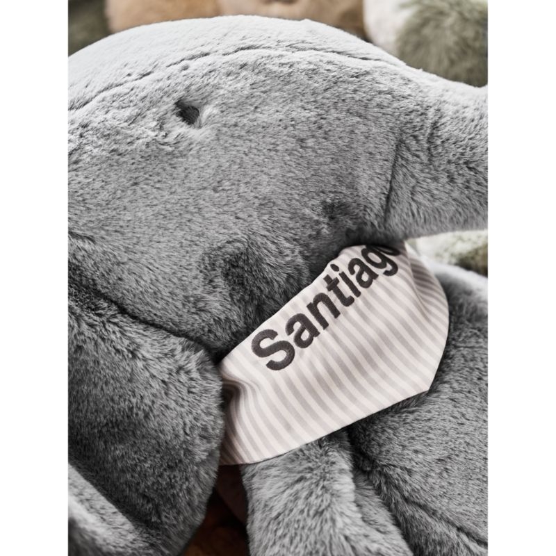 Crate Cuddlies Large Blue Elephant Kids Stuffed Animal - Image 2