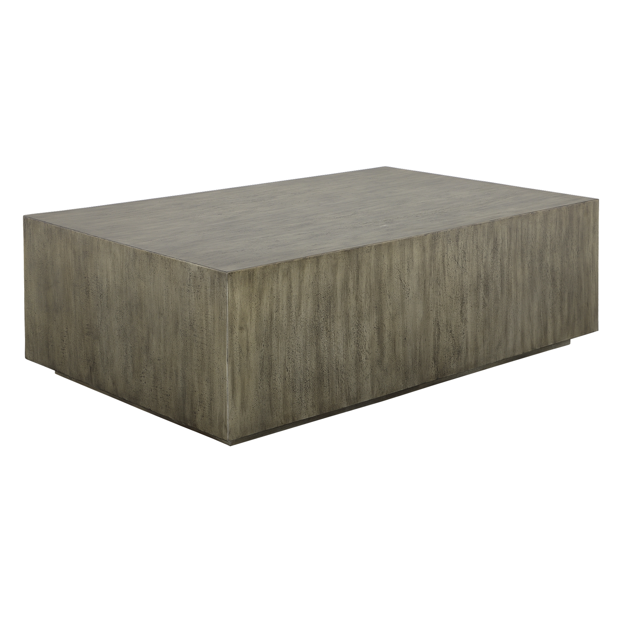 Kareem Modern Gray Coffee Table - Image 2