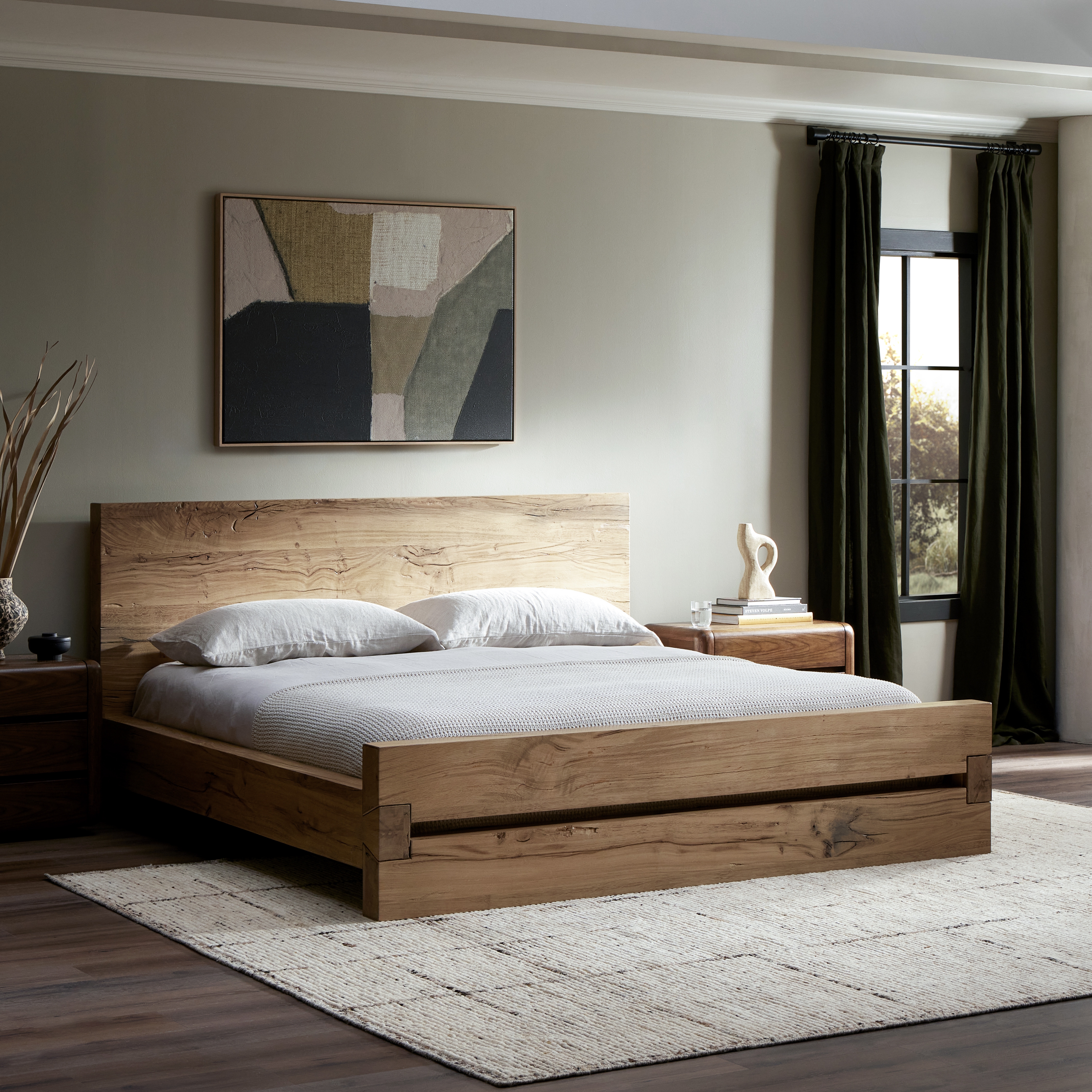 Lia Bed-Natural Reclaimed French Oak-Q - Image 11