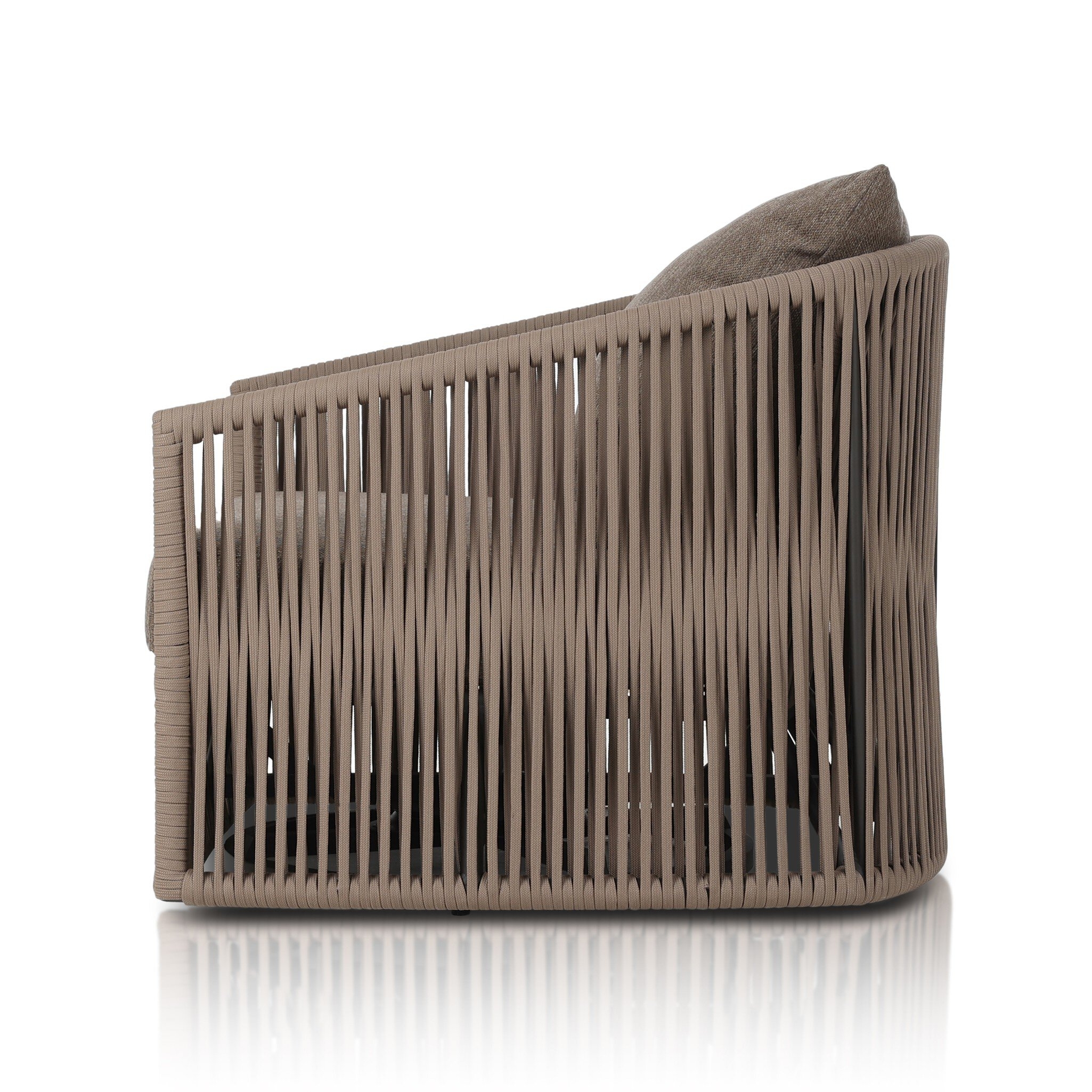 Porto Outdoor Swivel Chair - Ellor Brown - Image 2