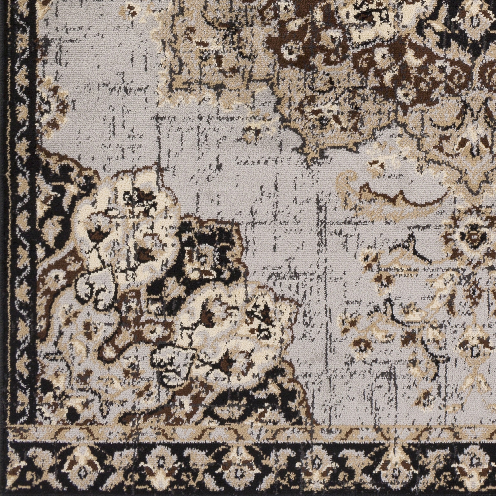 Paramount Gray Indoor 1'10" x 2'11" Machine Woven Rug - Image 6