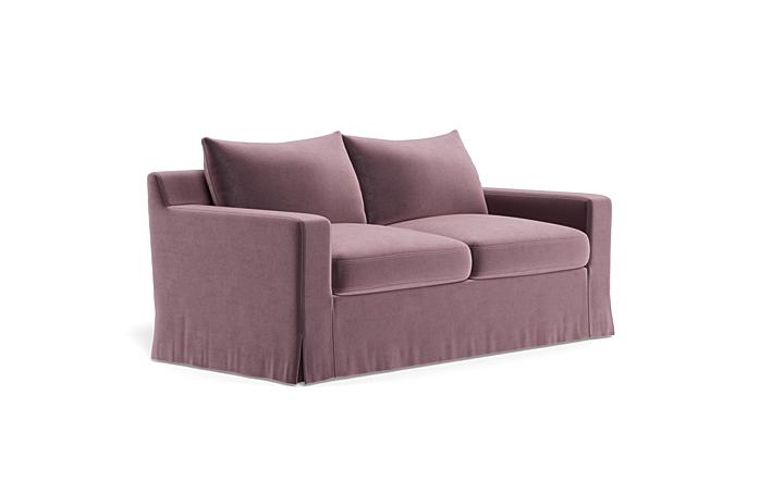 Sloan Slipcovered Loveseat - Image 1