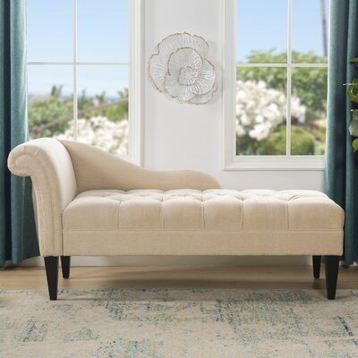 Ainara Upholstered Chaise Lounge - Image 1