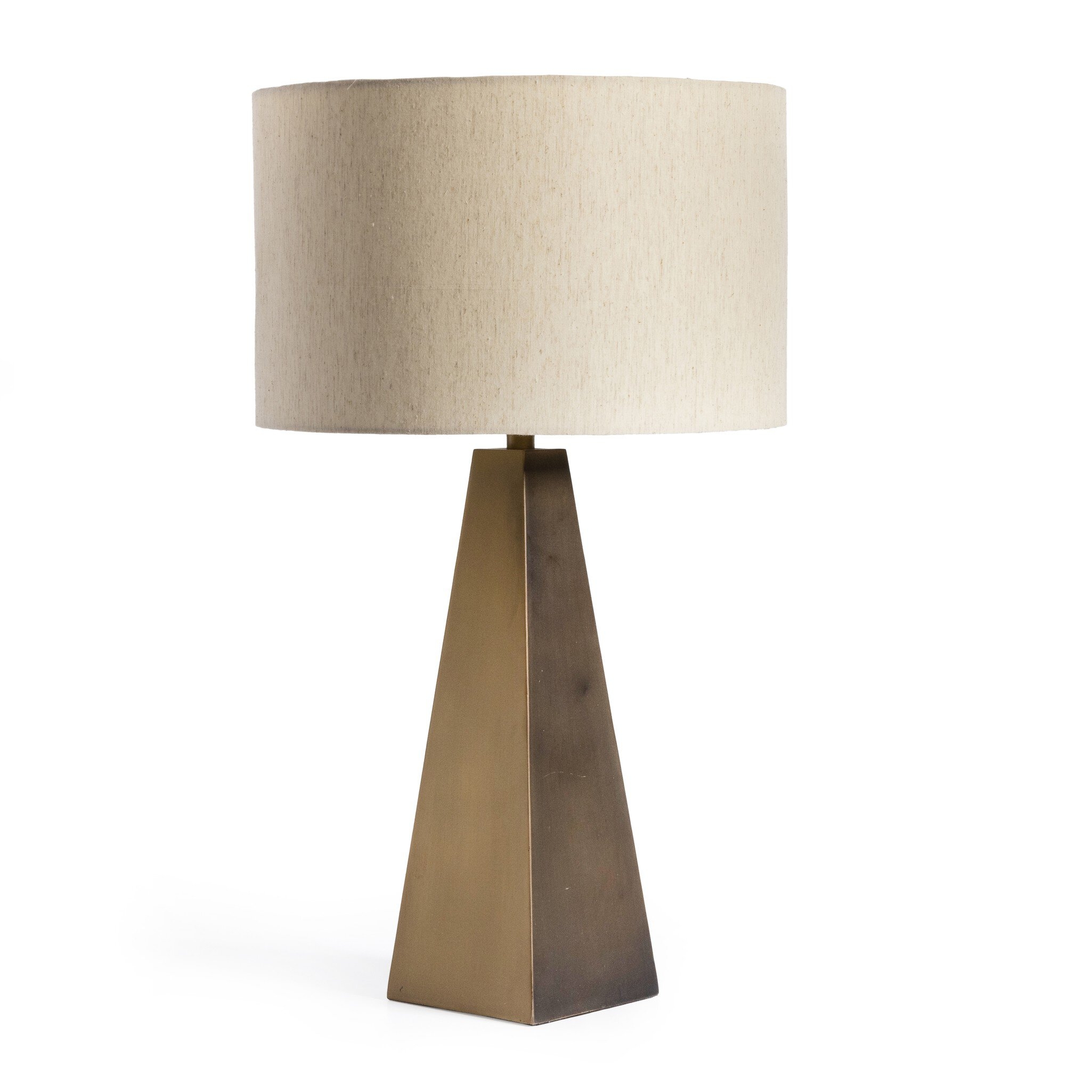 Leander Table Lamp - Dark Antique Brass - Image 0