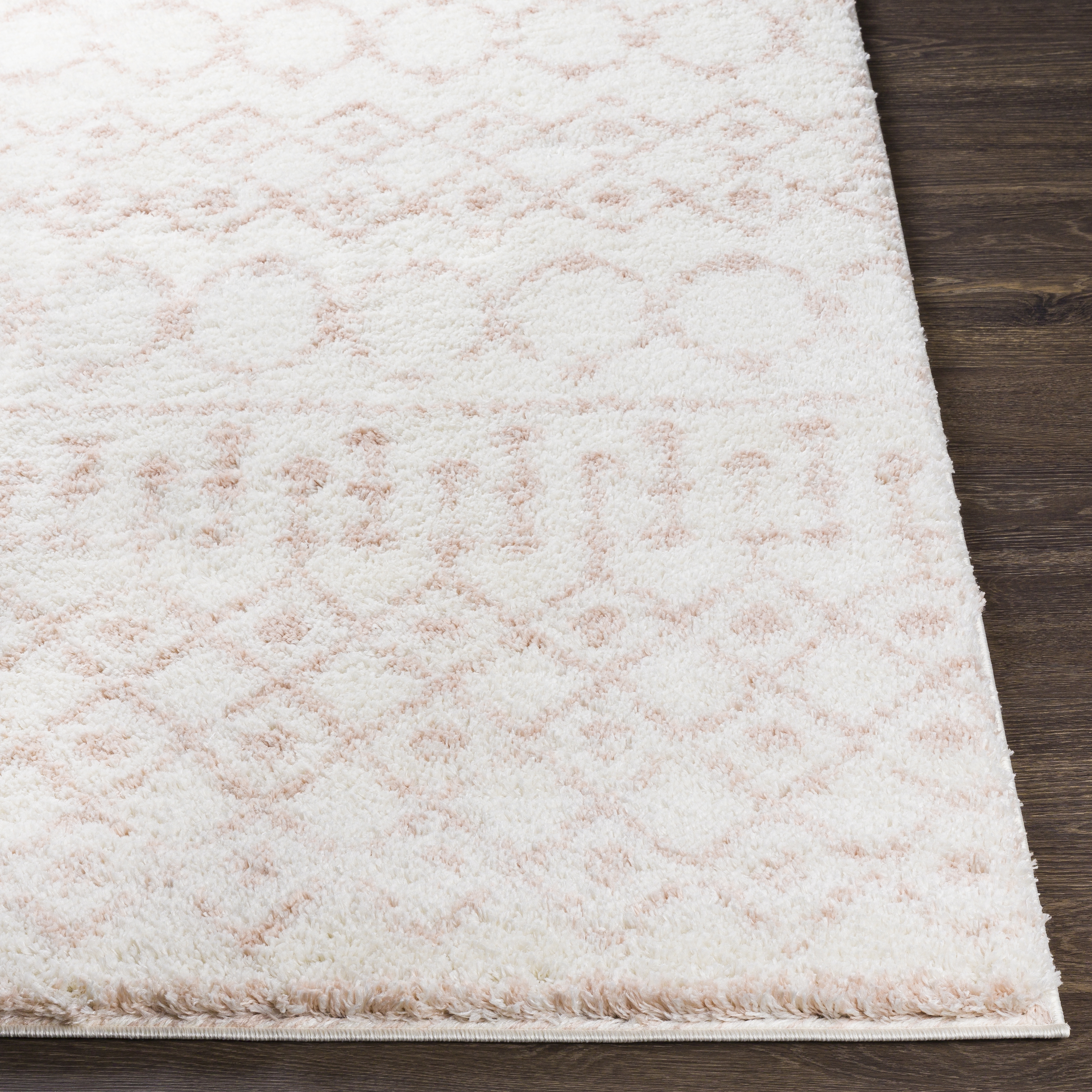 Aliyah Shag Beige Indoor 7'10" x 10' Machine Woven Rug - Image 2