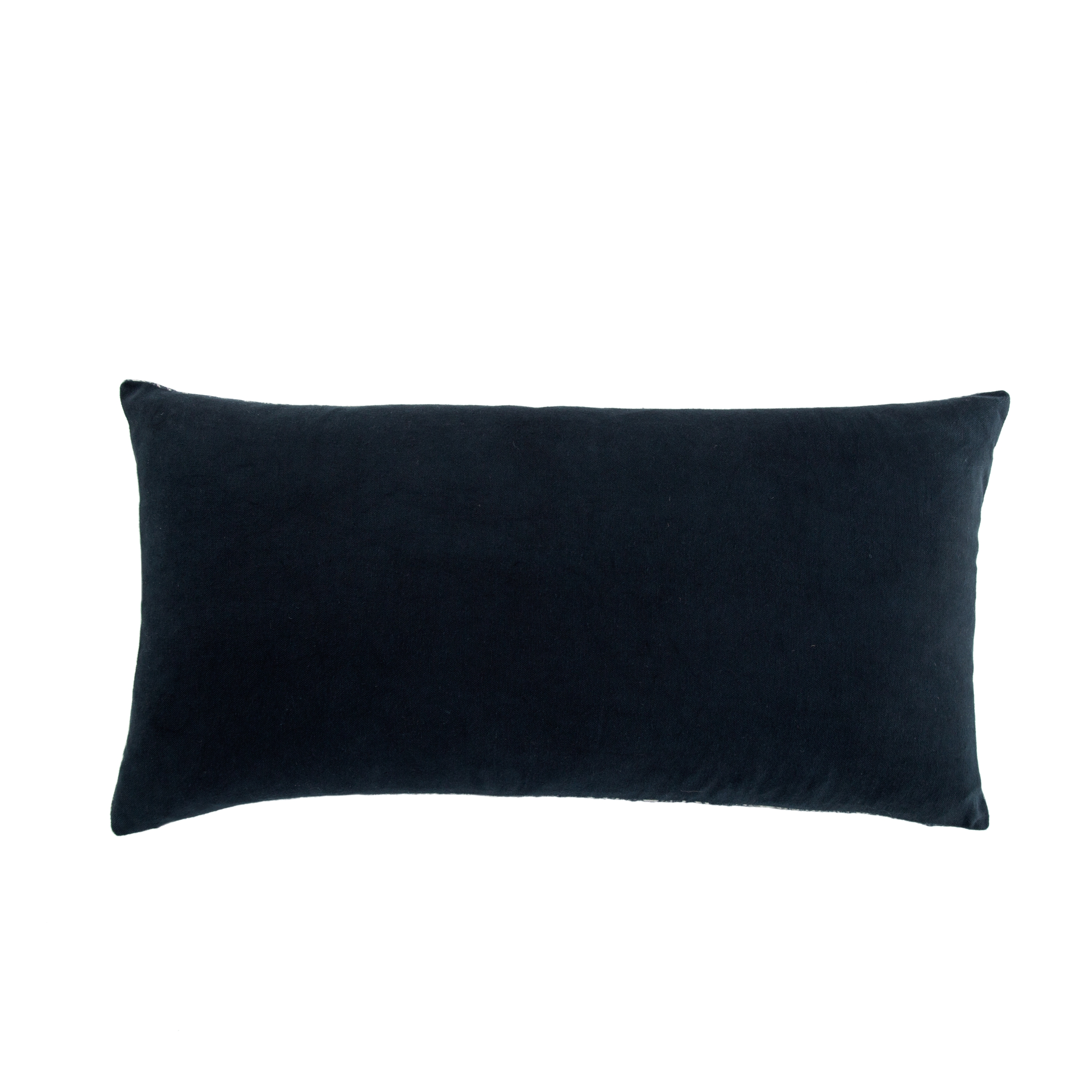 Holi Lumbar Pillow, Blue, 24" x 12" - Down - Image 1