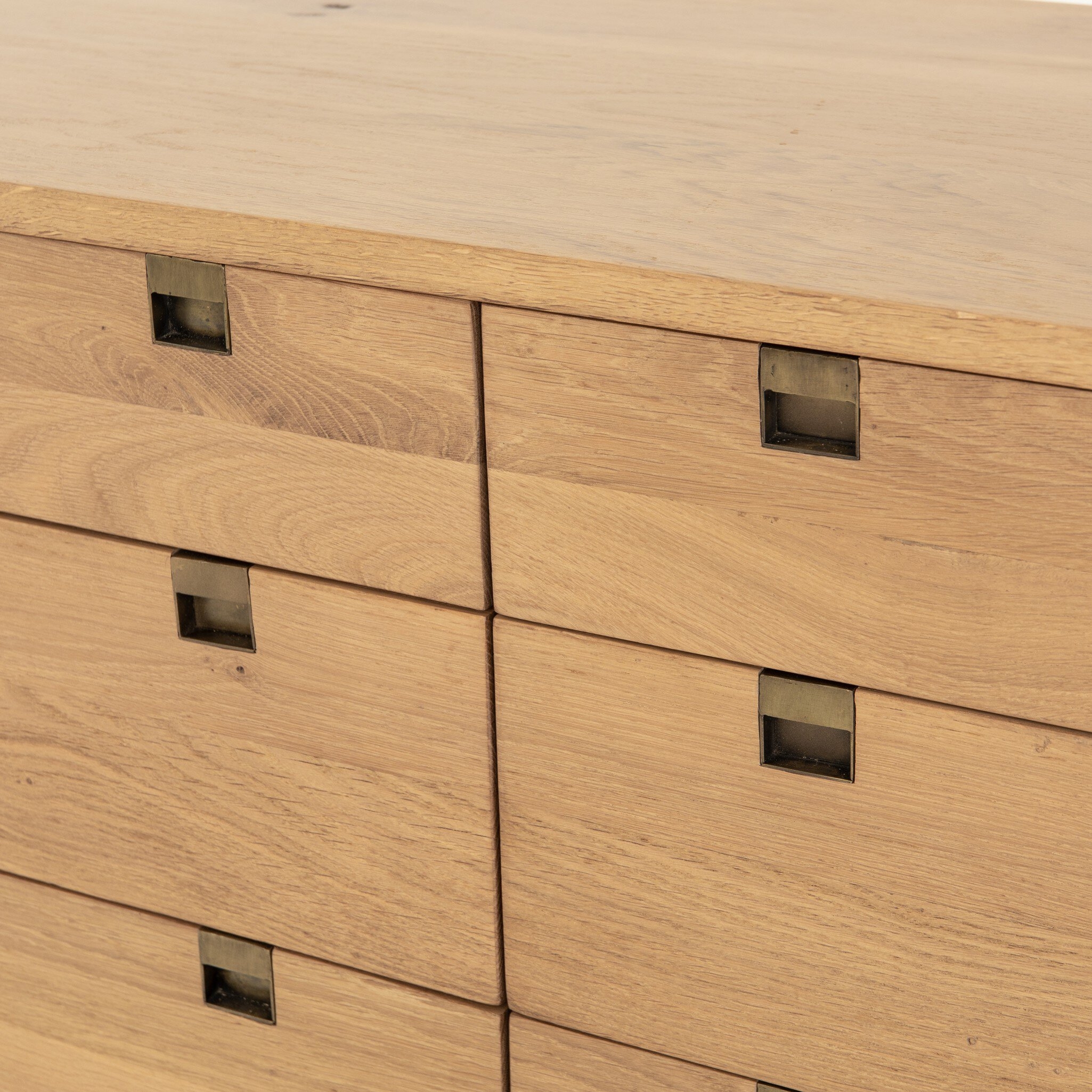 Carlisle 6 Drawer Dresser - Natural Oak - Image 9
