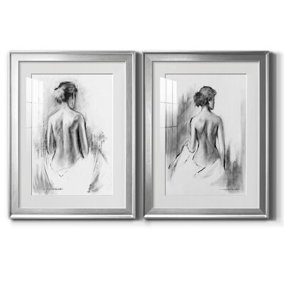  Soft Silhouette III-Premium Framed Canvas - Ready To Hang - Image 0