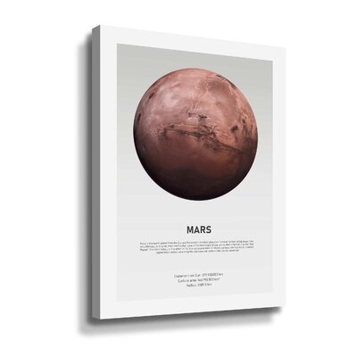 Mars Light Gallery Wrapped Canvas - Image 0