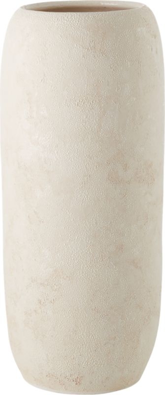 Palmilla Ivory Textured Vase - Image 3