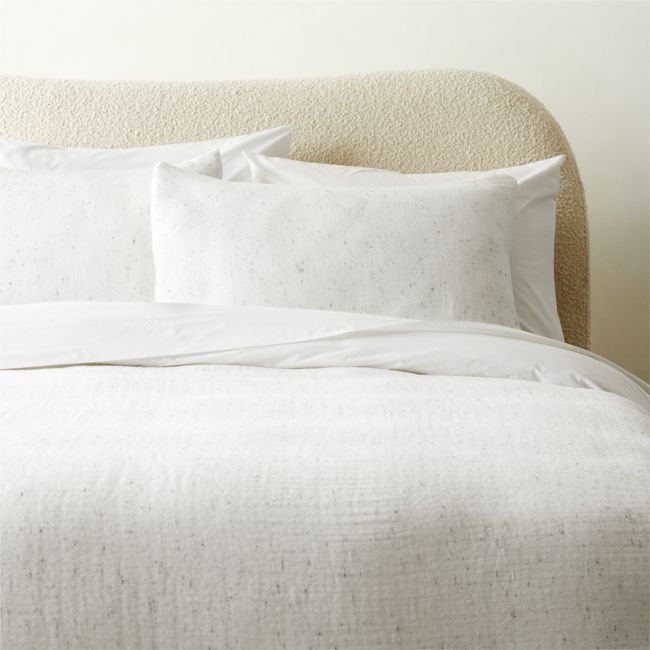 Nett Organic Cotton White King Duvet Cover - Image 0