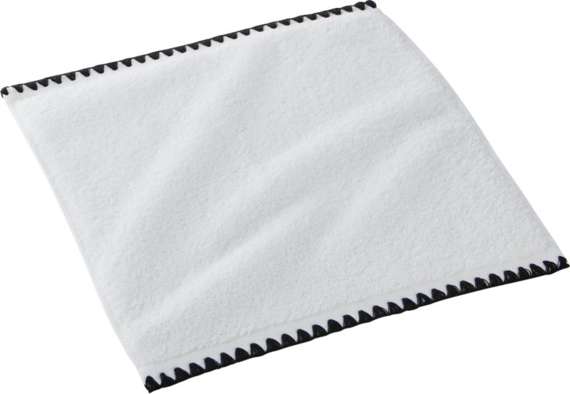 Tuli Black Trim Hand Towel - Image 6