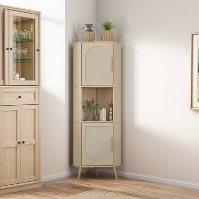 Freestanding Corner Cabinet - Image 0