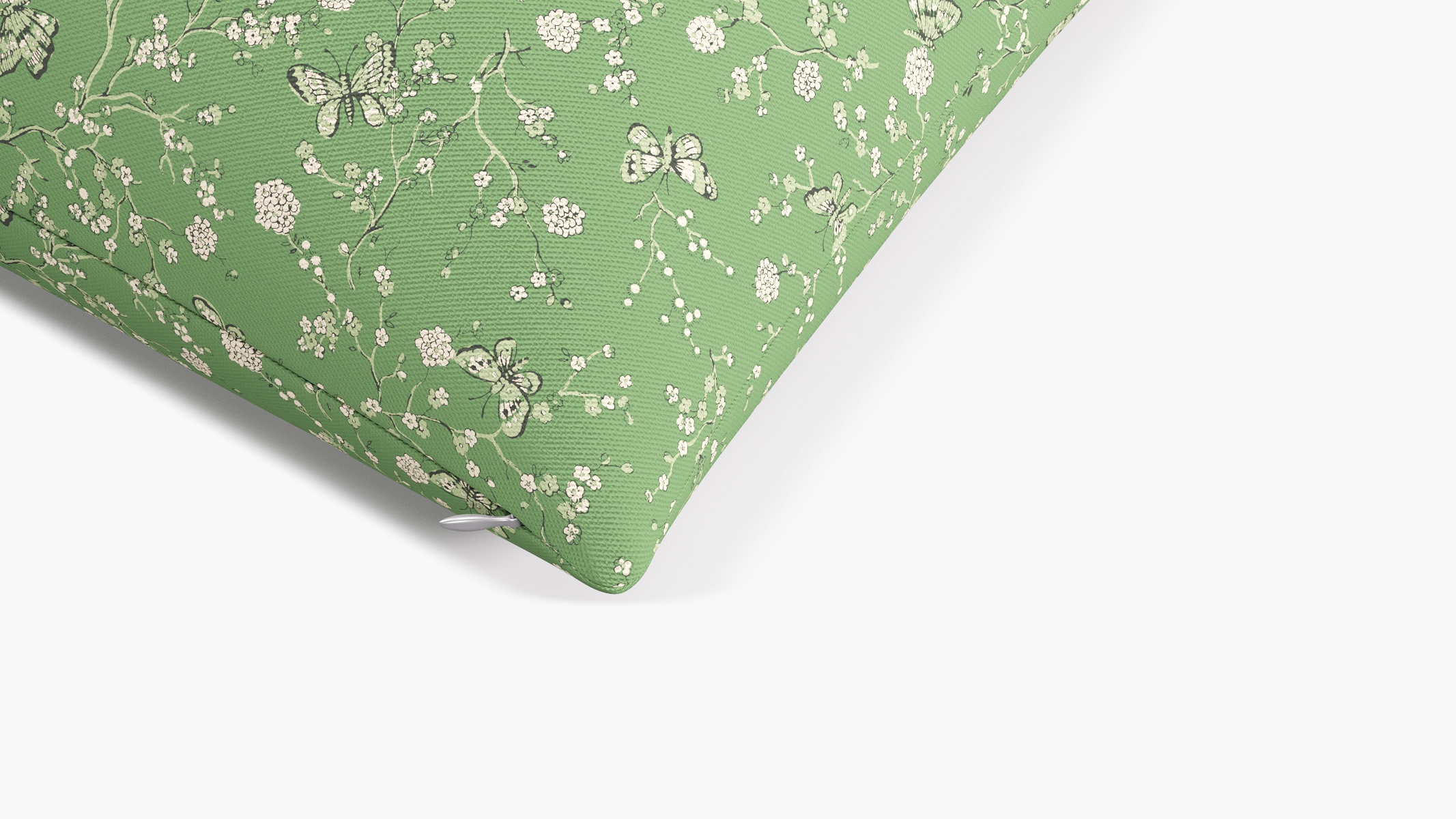 Throw Pillow 26", Kelly Mariposa, 26" x 26" - Image 1