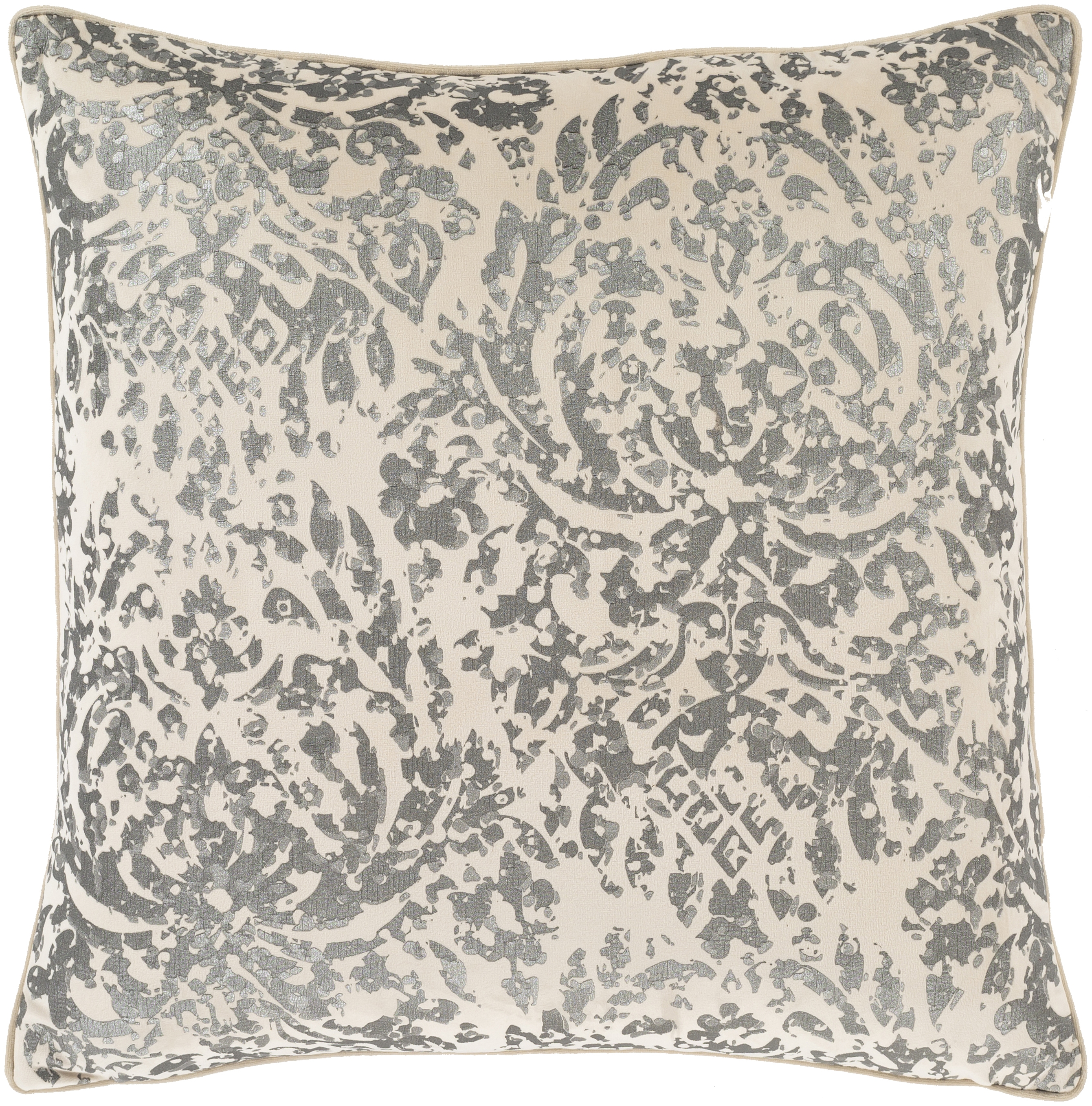 Carrisa Throw Pillow, 18" x 18", with down insert - Image 0