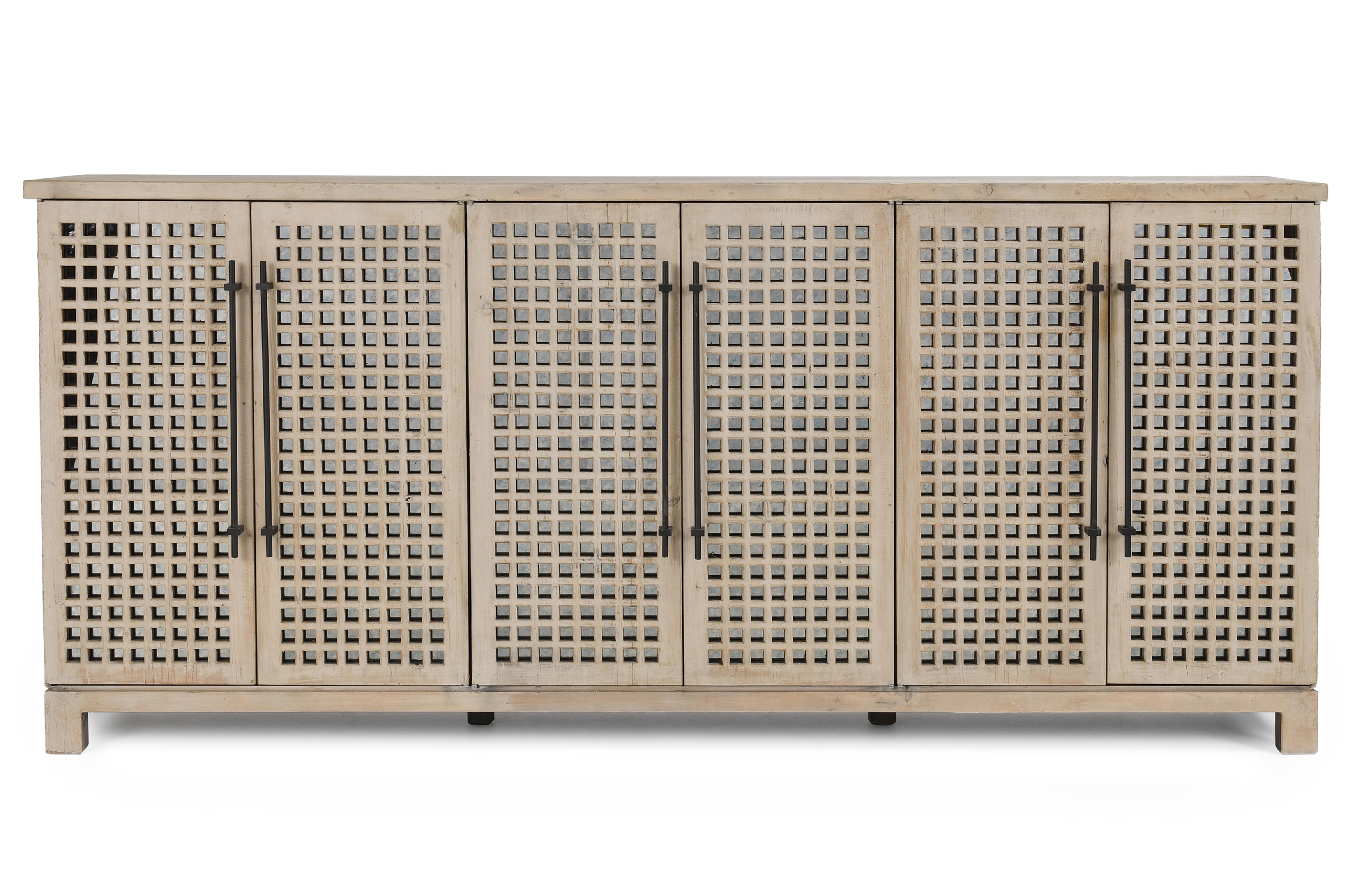 Landon 6Dr Sideboard Cream - Image 1