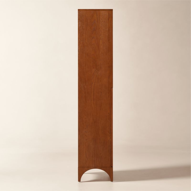 Roane Oak Bar Cabinet - Image 3