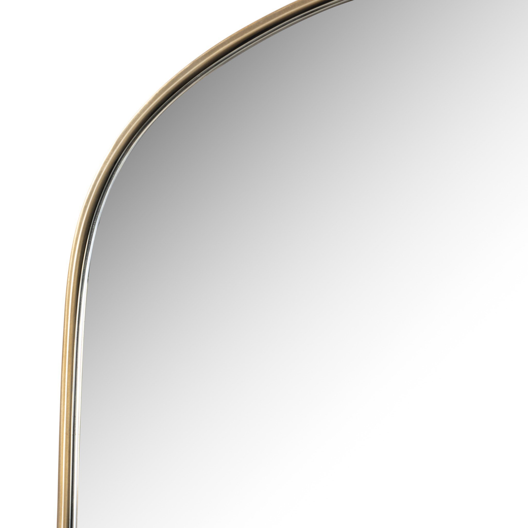 Merona Wall Mirror - Polished Brass - Image 4