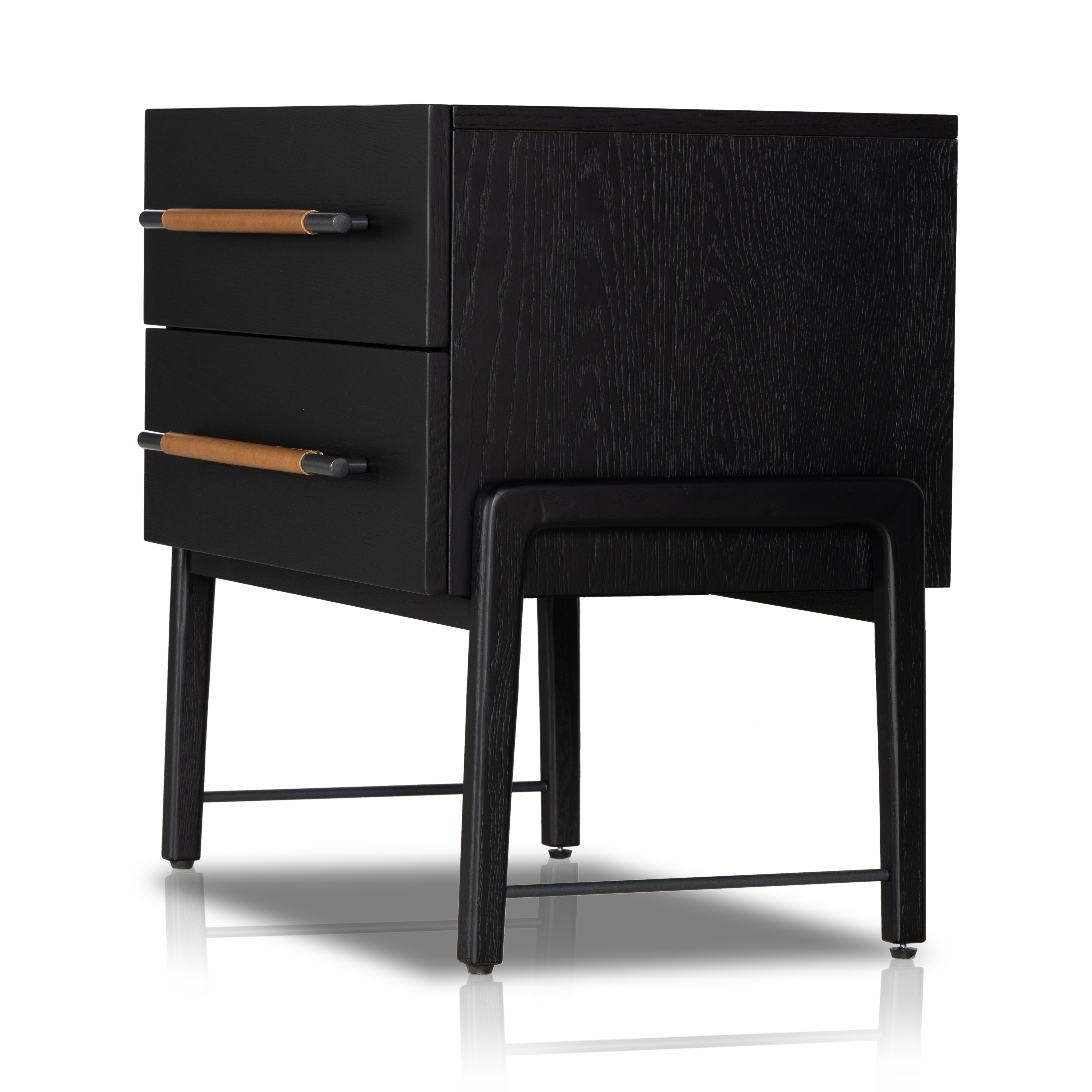 Rosedale Nightstand-Ebony Oak - Image 2