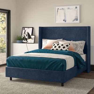 Alrai Upholstered Low Profile Standard Bed - Image 0