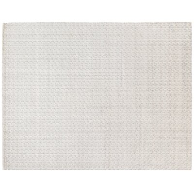 Roes Hand Knotted Ivory Rug - Image 0