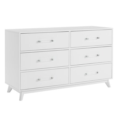 Tazewell Changing Table Dresser with 2 Baskets - Image 0
