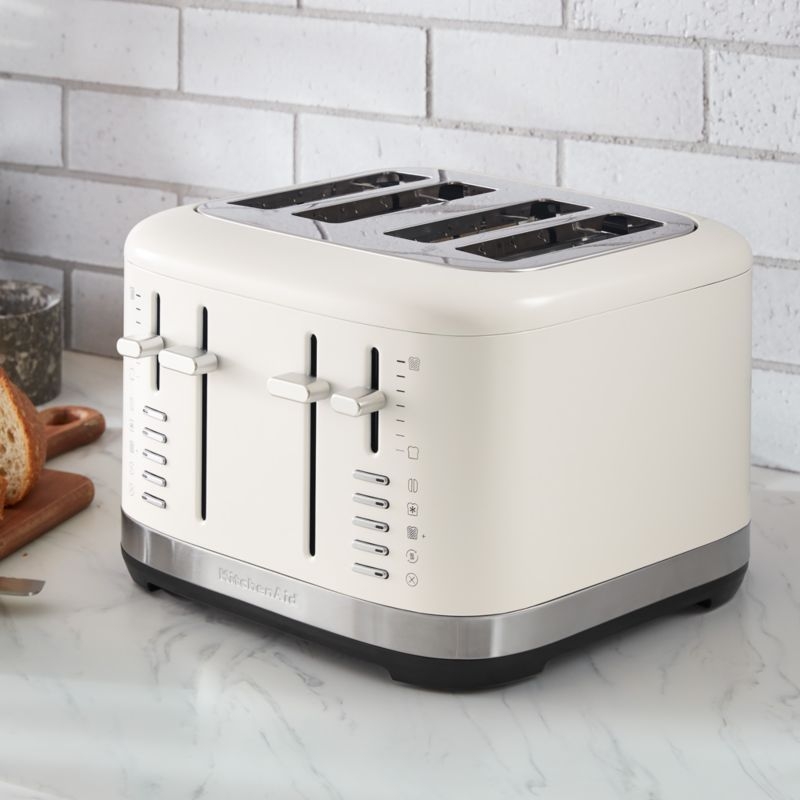 KitchenAid ® 4-Slice Toaster in Porcelain White - Image 3