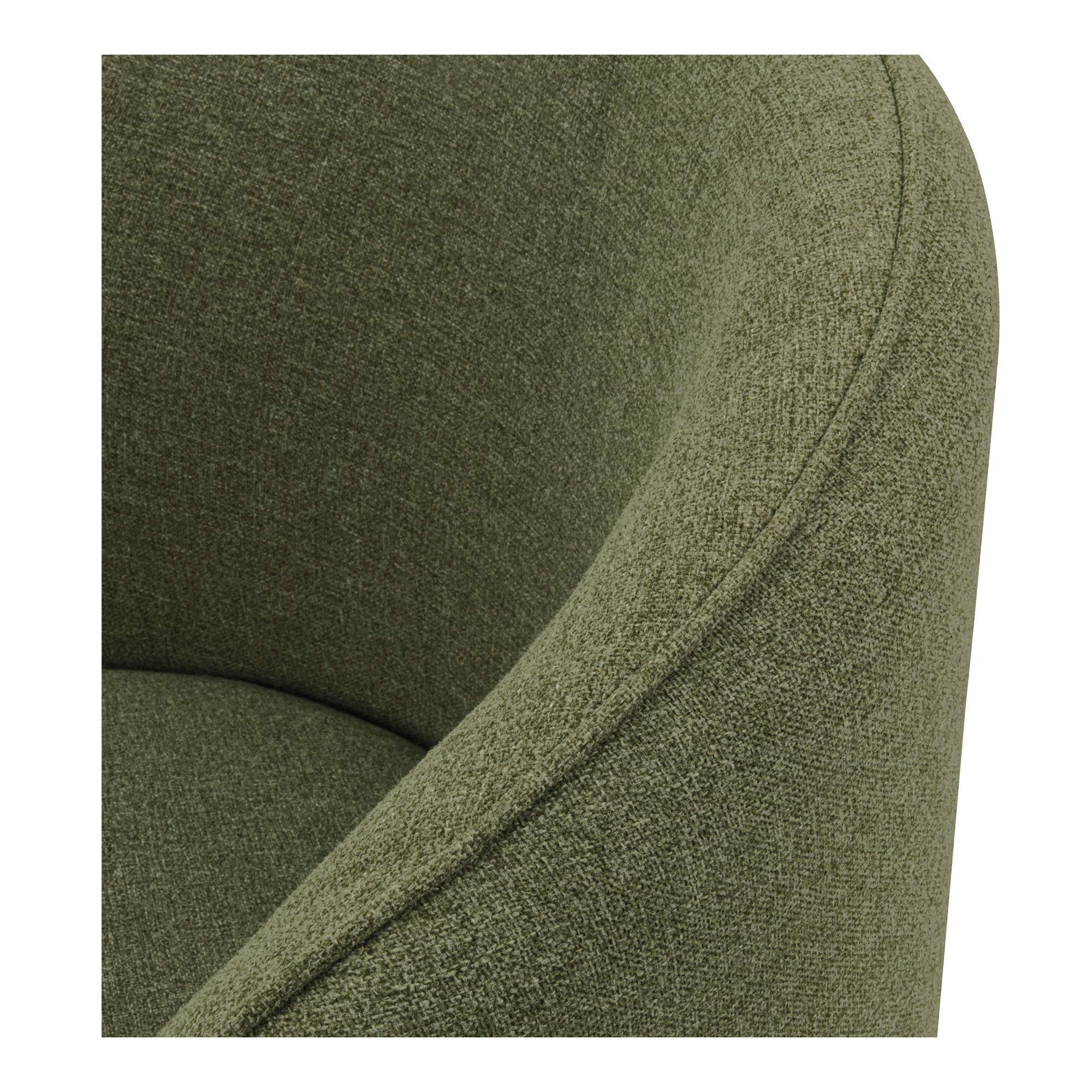 Sylvie Outdoor Swivel Dining Chair Green - Image 4