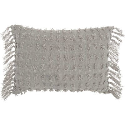 Coraline Textured Cotton Lumbar Pillow - Image 0