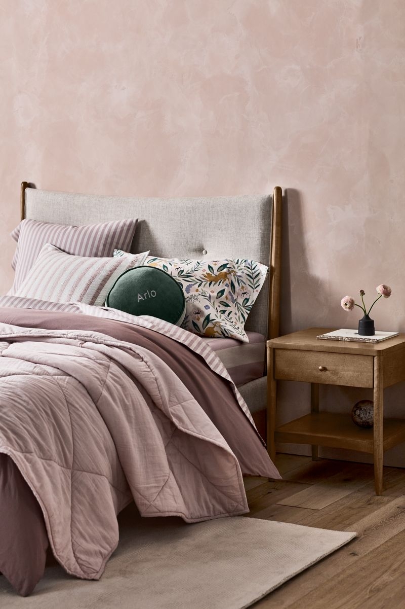 Hampshire Natural Upholstered Kids Full Bed - Image 3