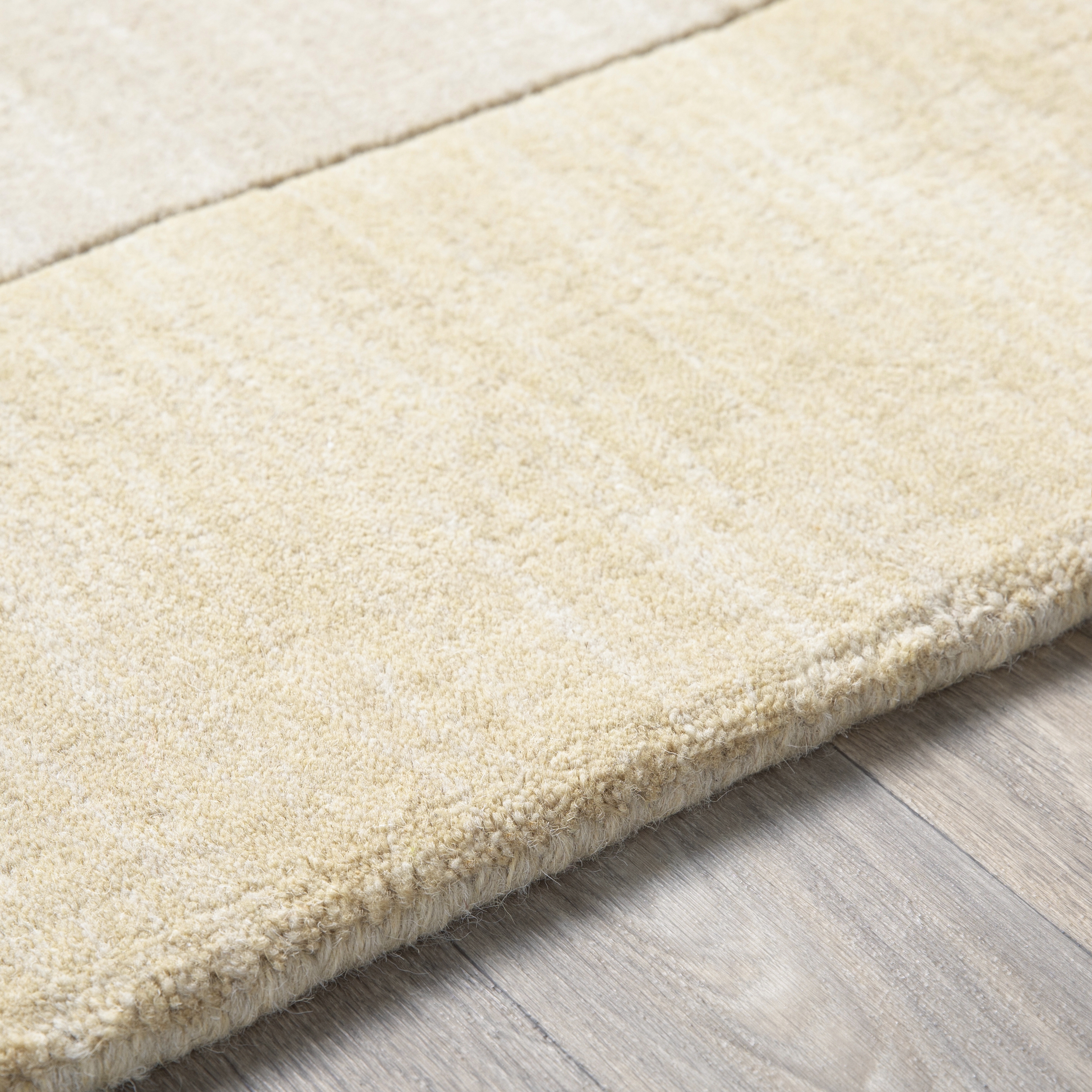 Mystique Beige Indoor 2' x 3' Handmade Rug - Image 3