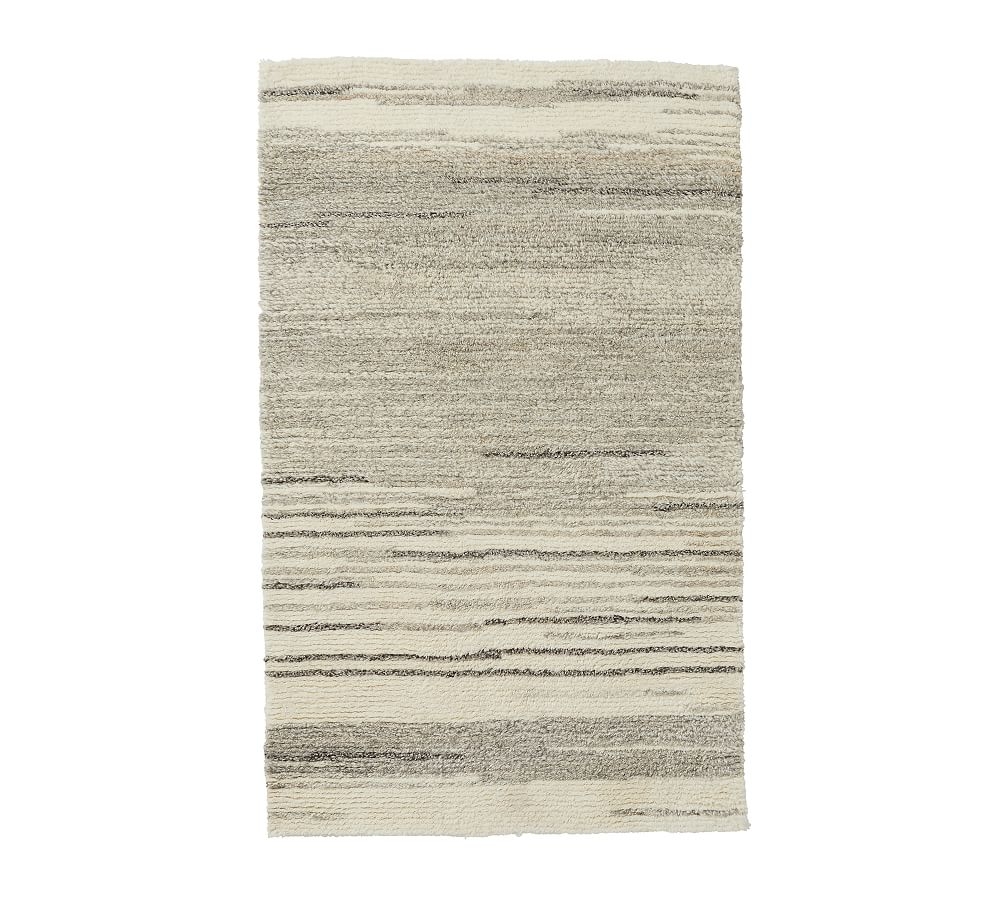 Karson Hand Tufted Wool Rug, 5 x 8', Gray Multi - Image 0