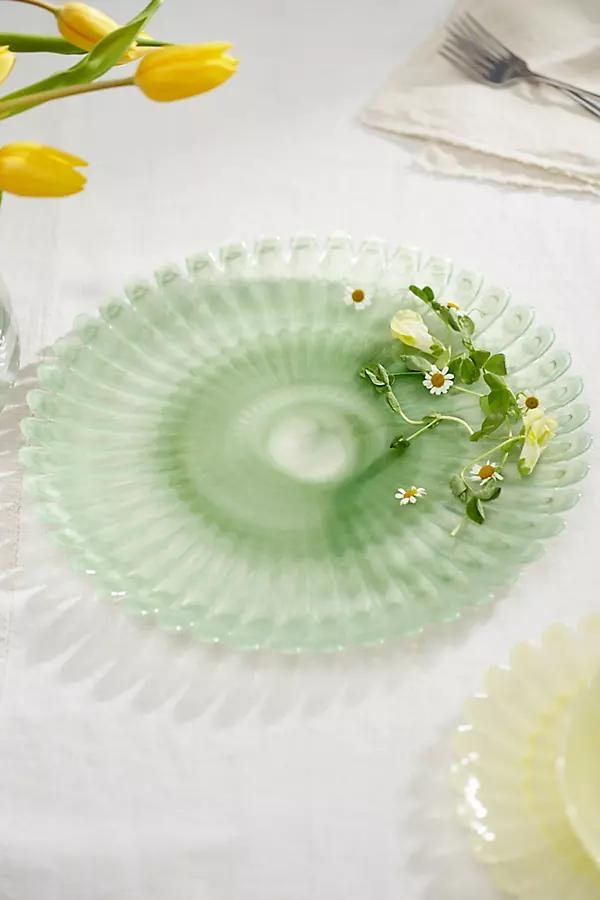 Glass Scallop Plate, Large - Image 0