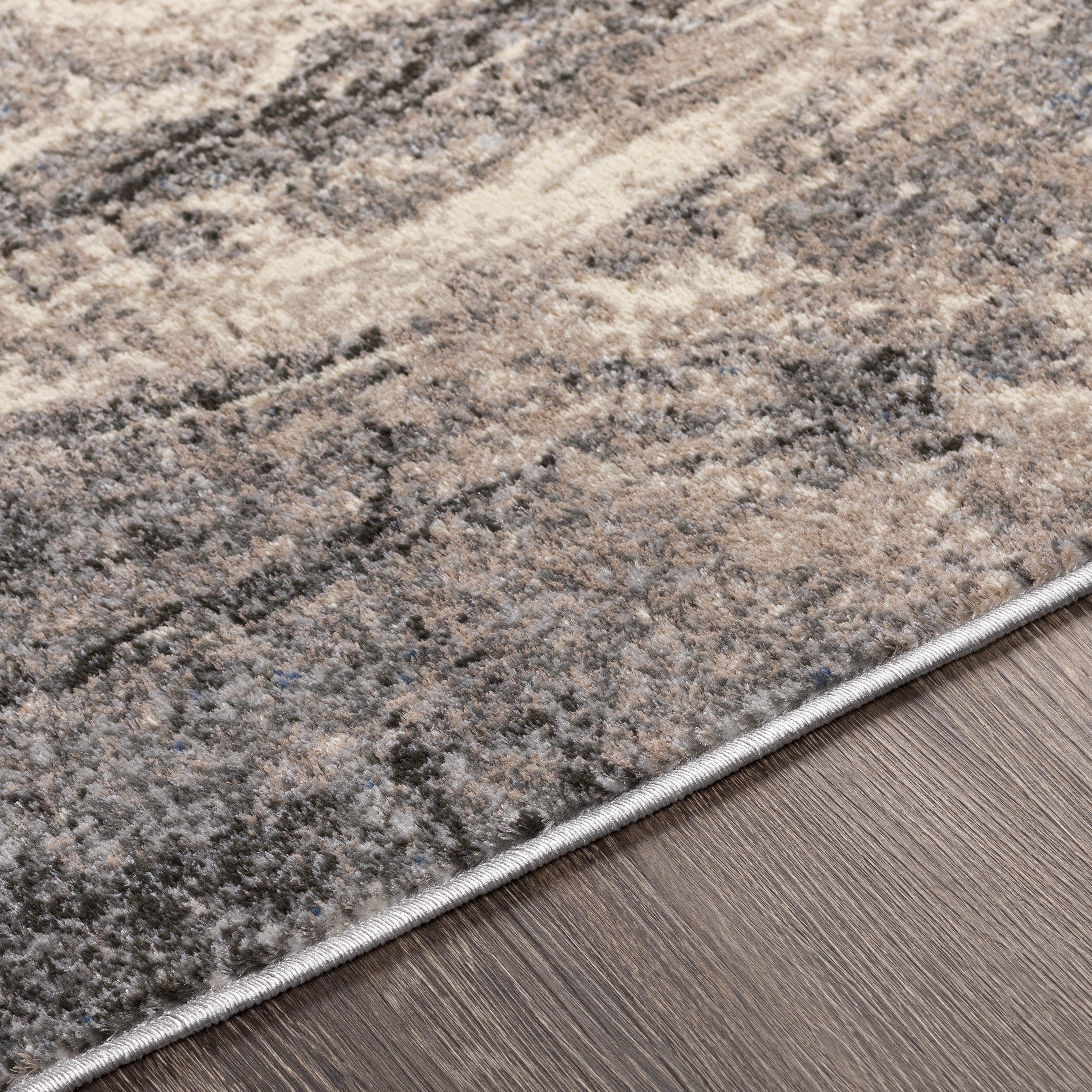 Amadeo Gray Indoor 2' x 3'7" Machine Woven Rug - Image 3