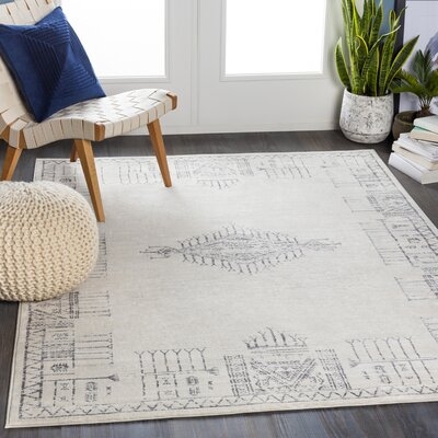 Warlick Cream Area Rug - Image 0