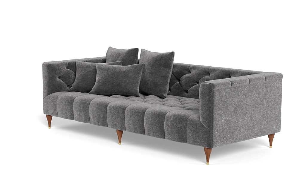 Ms. Chesterfield Fabric Sofa by Apartment Therapy - Image 2