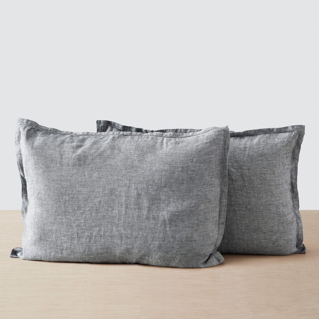 The Citizenry Stonewashed Linen Shams | Standard - Image 5
