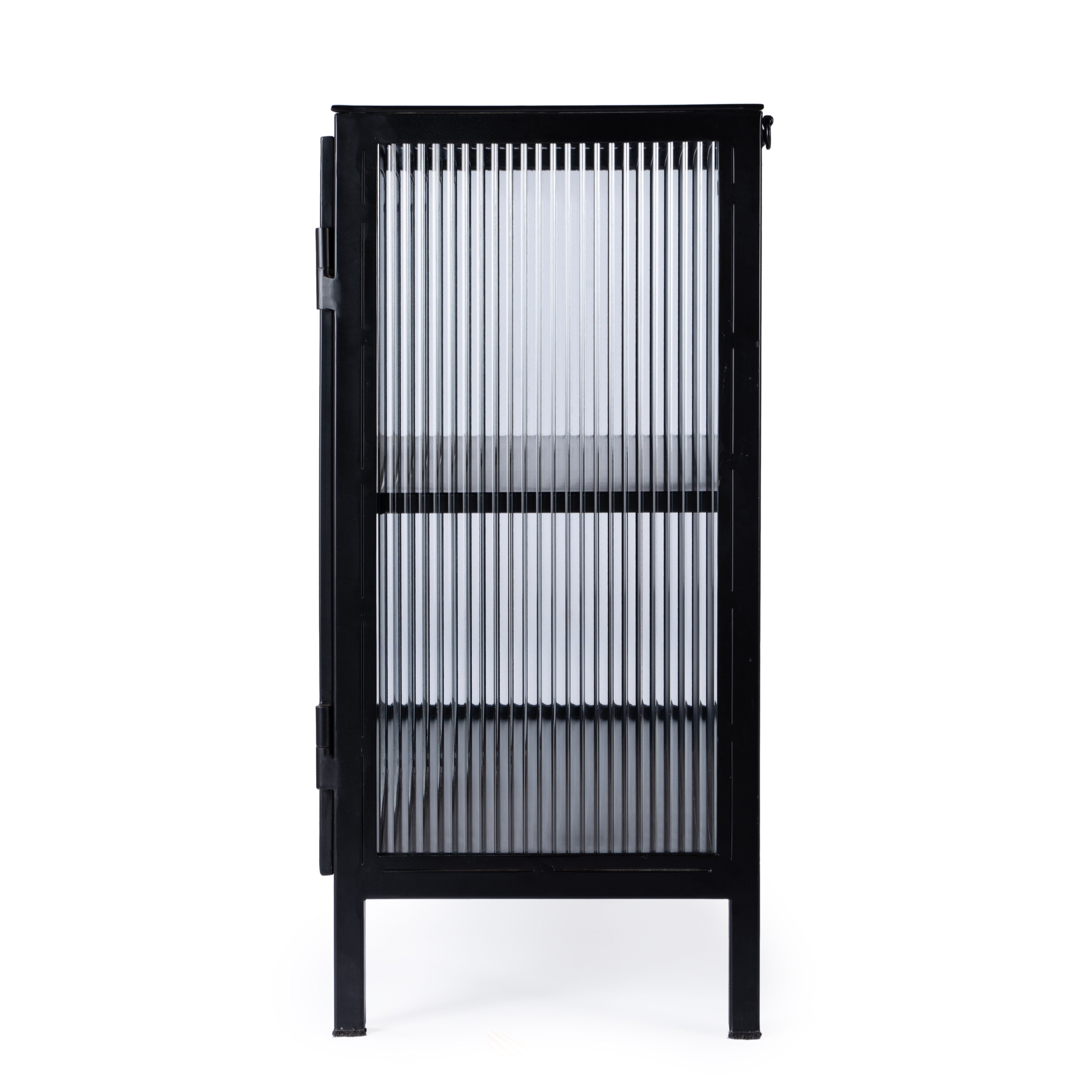 Hoxton Black Metal Accent Cabinet - Image 2