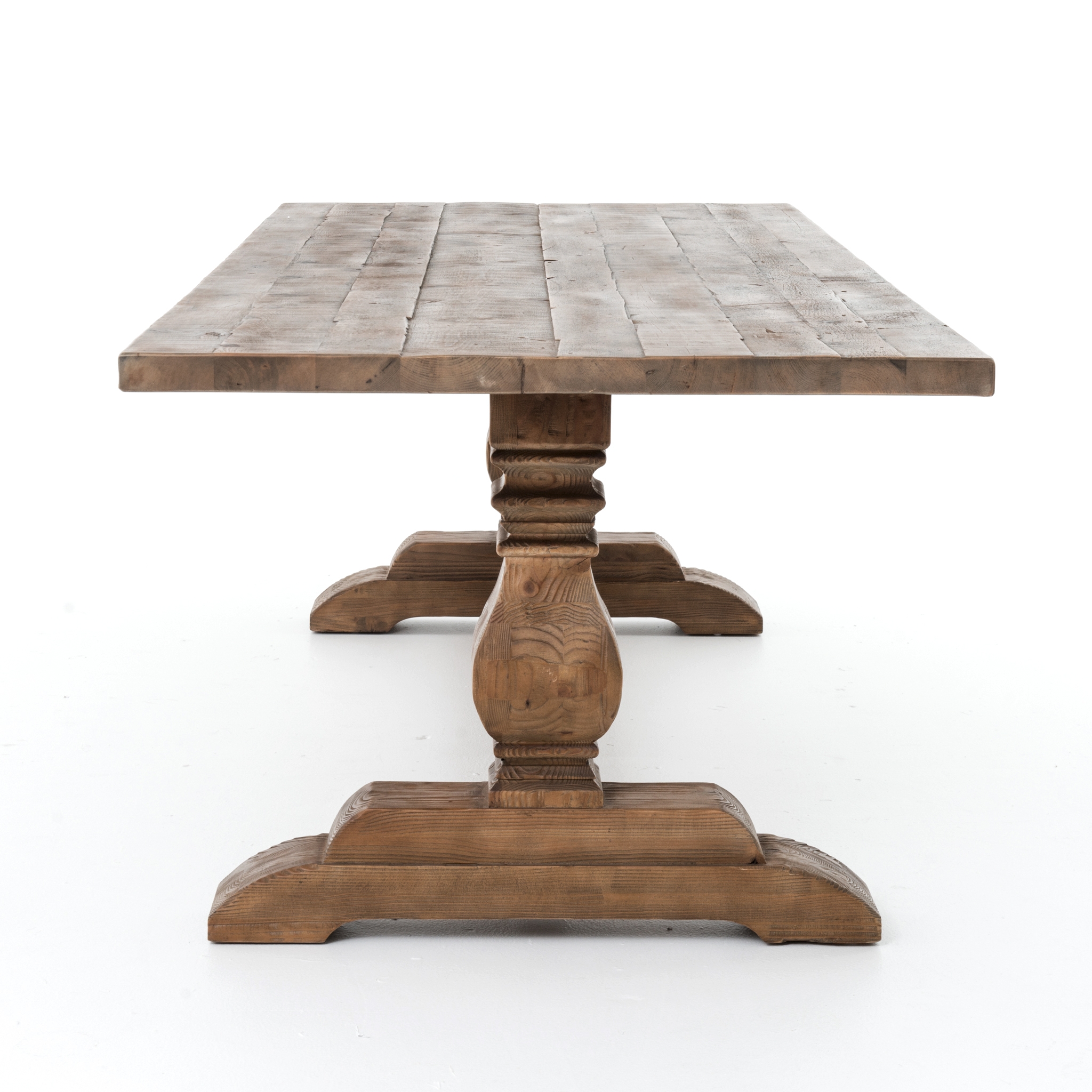 Durham Dining Table 110''-Waxed Blchd Pn - Image 6